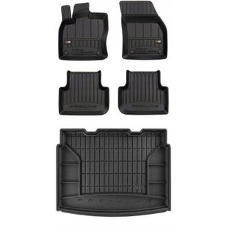 OEM Set Alfombrillas Y Funda De Goma 3d Vw Tiguan Allspace 2017-2024 D
