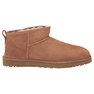UGG Classic Ultra Mini Suede Mens Ankle Boots - Chestnut - Size:UK 11