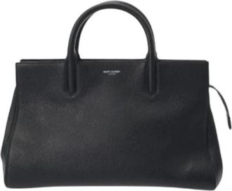 Saint Laurent Pre-owned Handbags, female, Black, Size: ONE SIZE Pre-owned Vintage Handbag