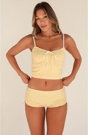 Dippin' Daisy's Swimwear Diane Shorts in Vanilla Custard at Nordstrom, Size X-Large