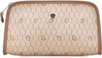 Dior Pre-owned Clutches, female, Brown, Size: ONE SIZE Pre-owned Cosmetic Pouch