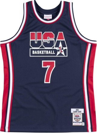 Mitchell & Ness Larry Bird Team USA 1992 Jersey 7 AJY4GS18410-USANAVY92LBI