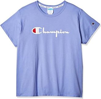 Light blue women's champion shirt on sale