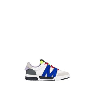Moschino Calfskin and Suede Trainers - unisex - Moschino - Sneakers - Multicolor - 12 UK - Shoes