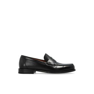 Ferragamo Schoenen, Heren, Zwart, 42 EU, Leer, Samuel Leren Loafers