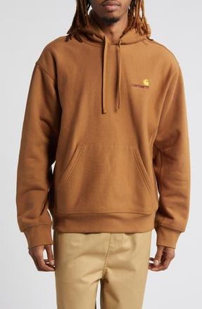 Carhartt Work in Progress Logo Hoodie in Hamilton Brown at Nordstrom Rack, Size Small
