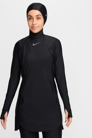 Nike Womens Swim Victory Full Coverage Dress in Black | NESSE200-001