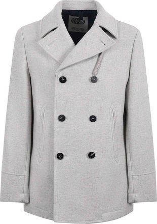 Camplin Wool Blend Peacoat