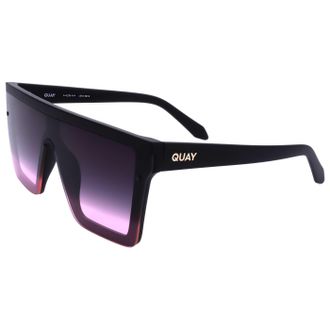 Quay Quay Womens 56mm Black Sunglasses HINDSIGHT-BLK-56