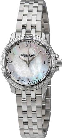 Raymond Weil Tango Mother of Pearl Diamond Dial Ladies Watch 5960-STS-00995