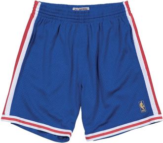 Mitchell & Ness Shorts Swingman Alternate NBA Philadelphia 76ers 96-97 - Blu