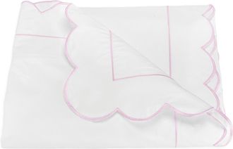 Matouk Butterfield Duvet Cover in Pink at Nordstrom, Size King