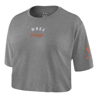 Nike (WMNS) Nike WNBA Cropped T-Shirt Dark Grey Heather IR1512-063