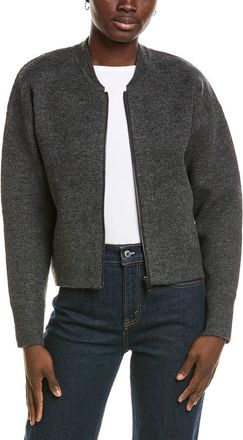Michael Stars Lidia Cropped Bomber Jacket