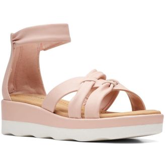 Clarks Womens Clara Rae Sandal, Light Pink, 5.5 UK