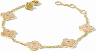 Julie Vos Womens Colette Delicate Bracelet In Champagne
