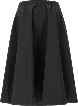 Moncler Padded Taffeta Skirt - Black