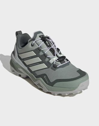 adidas Terrex Skychaser Gore-Tex - Scarpe da hiking verde argento/verde lino