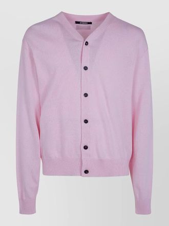 Jacquemus rio knit cardigan long sleeve v neck