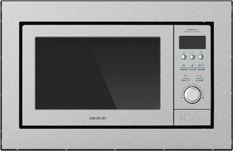 Cecotec Cecotec - Microondas Encastrable Con Plato Microondas Encastrable Grandheat 2500 Built-in Steel