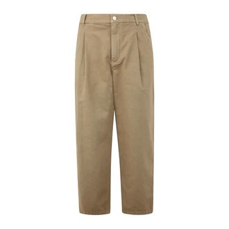Isabel Marant Pantal&oacute;n Ancho Corto - Trousers - Hombre - Beige - L