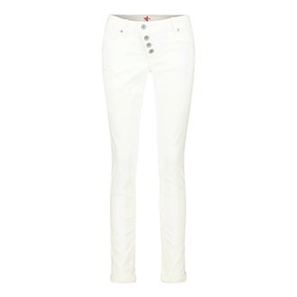 Buena Vista Dames, Jeans, Wit, Maat: 2XS Denim