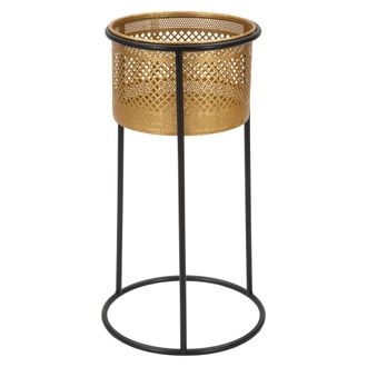 Dmora Juayua, Vaso Portavaso Rimovibile, Oro
