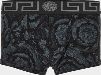 Versace All Over Baroque Print Trunk Brief