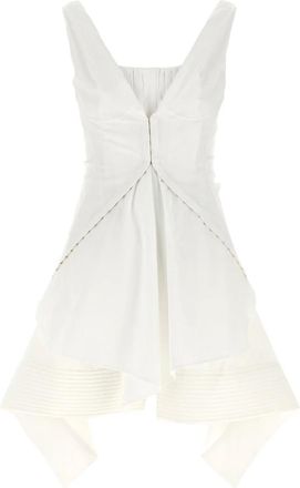 Alexander McQueen Alexander McQueen, Party Dresses, female, White, Size: 2XS Mini Day Dress