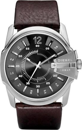 Diesel Accessoires, Heren, Bruin, ONE Size, Leer, Dz 1206 Horloge