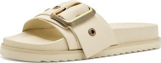 AllSaints Ellie Western Sandals Womens Sandals Gypsum White : 7.5 M, Leather