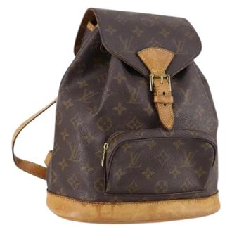 Louis Vuitton Zaino Vintage in Tela Pre-owned - - Pre-owned - Donna - Marrone - ONE SIZE