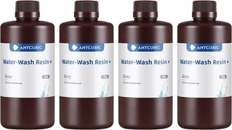 OEM Resina Transparente Anycubic, Lavable Con Agua, 2 Kg, Compatible Con Impresoras Lcd
