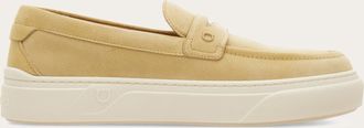 Ferragamo Uomo Mocassino Penny con fondo sneaker Beige Taglia 40.5