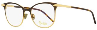 POMELLATO PM0054O Rectangular Metal-Acetate Eyeglasses - Brown