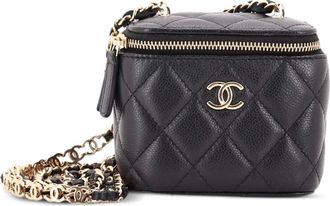 Chanel Clutch Tiny CC Link mini - Nero