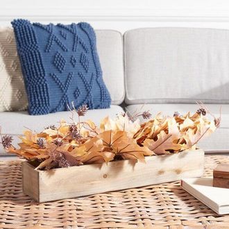 Safavieh Faux 30 Maple Leaf Potted Arg