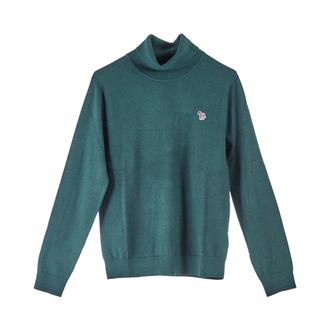Paul Smith Turtlenecks, male, Green, Size: M Dolcevita Zebra