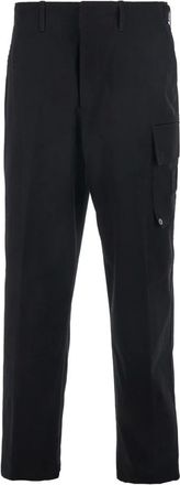 Fendi Hombre, Pantalones, Negro, Talla: L