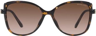 Michael Kors Zonnebril - Dames - Zonnebrillen - Bruin - 57 MM - Accessoires