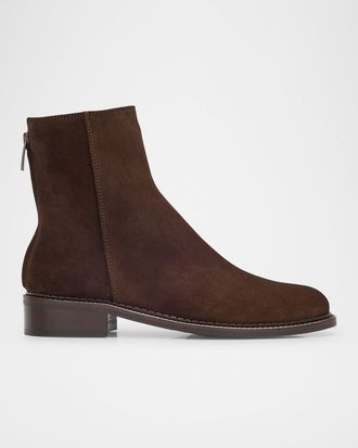 La Canadienne Selina Waterproof Suede Booties