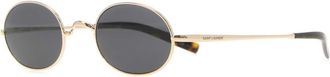 Saint Laurent Gold Metal Sl 948 Sunglasses