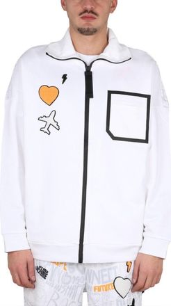 BOSS High Neck Cotton Sweatshirt