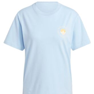 adidas (WMNS) adidas Graphic T-Shit Asia Sizing Blue IT9831