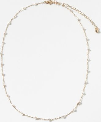 Simons Womens Pearly bead chain