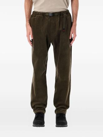Gramicci corduroy belt trousers - men - Fabric - M - Green