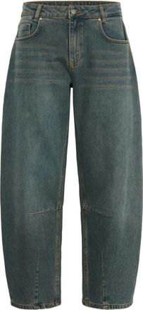 MY ESSENTIAL WARDROBE Broek - Dames - Loose Fit Jeans - Blauw - W25 L29 - Jeans