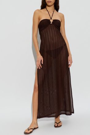 Melissa Odabash Harriet Dress, Womens, Brown
