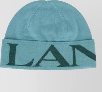 Lanvin virgin wool beanie