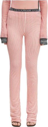 Ottolinger Mesh Pants - Dames - Wijde Broeken - Rood - S - Polyester - Broeken